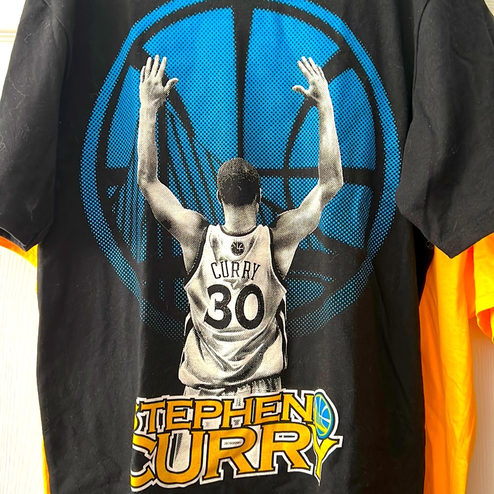 Stephen Curry Here’s to his best Season!
 💯 cotton 💙💛🏀